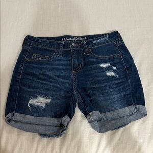 Universal Thread Dark Blue Jean Shorts